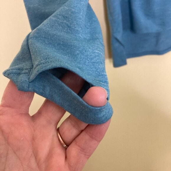 Lululemon Mens Hoodie No Tag Medium Blue Out of Bounds - Picture 7 of 10